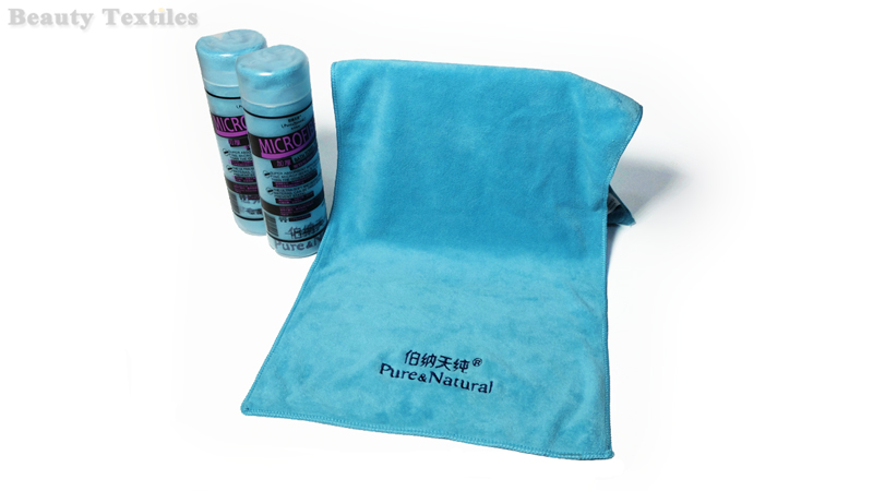 Bottled ultra-fine fiber towel